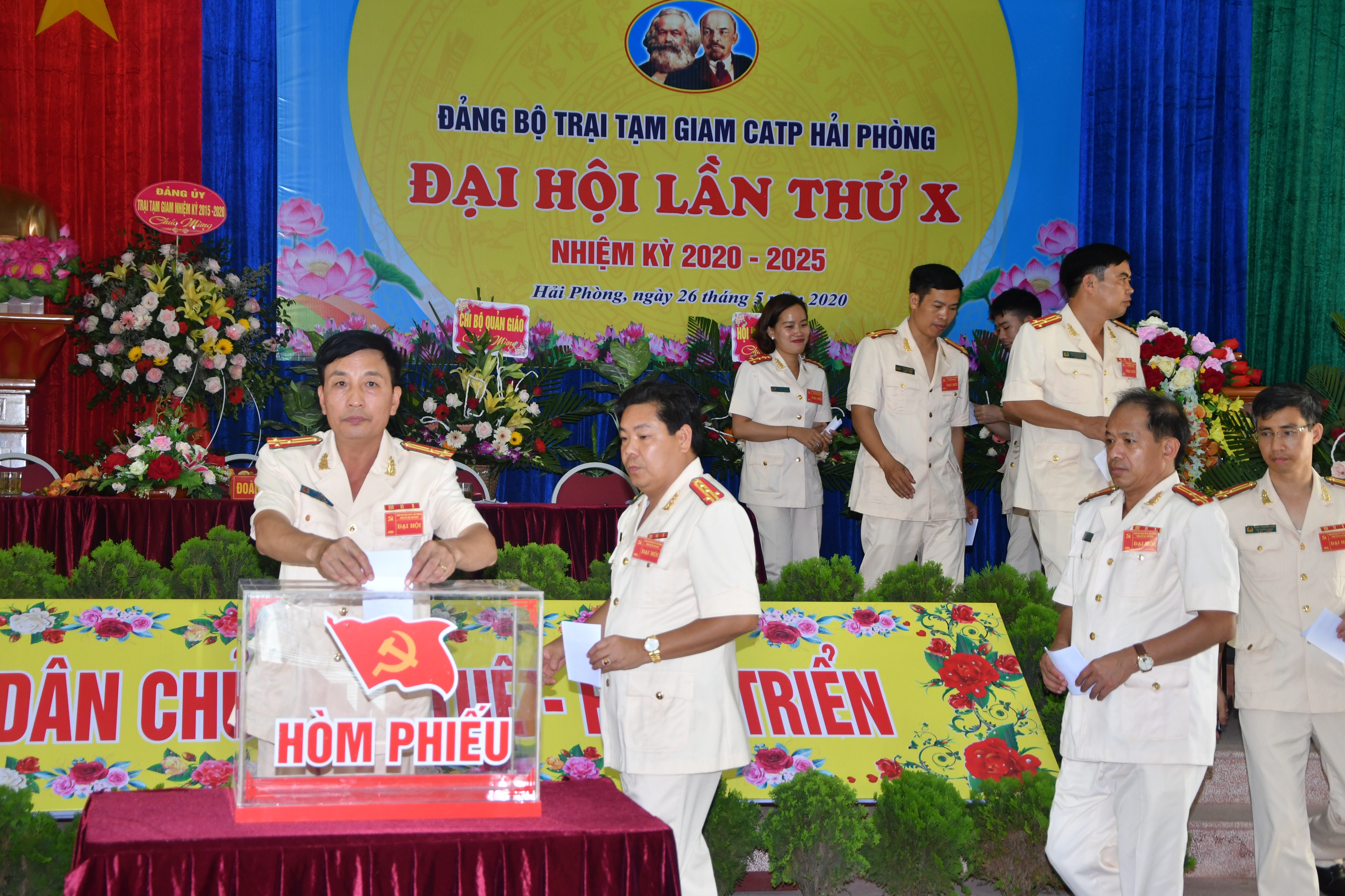 Đại hội Đảng bộ Trại tạm giam CATP lần thứ 10, nhiệm kỳ 2020-2025